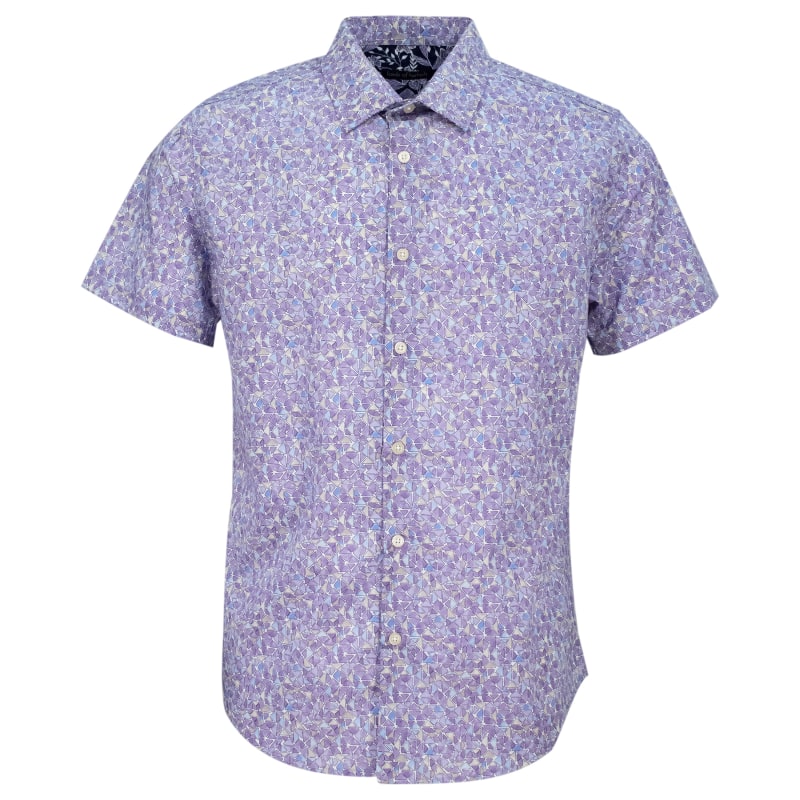 Thumbnail of Scott Mosaic Shirt - Lavender image