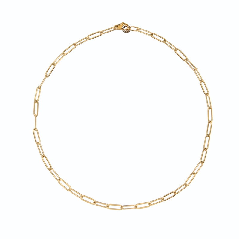 Thumbnail of Gold Cable Chain Necklace image