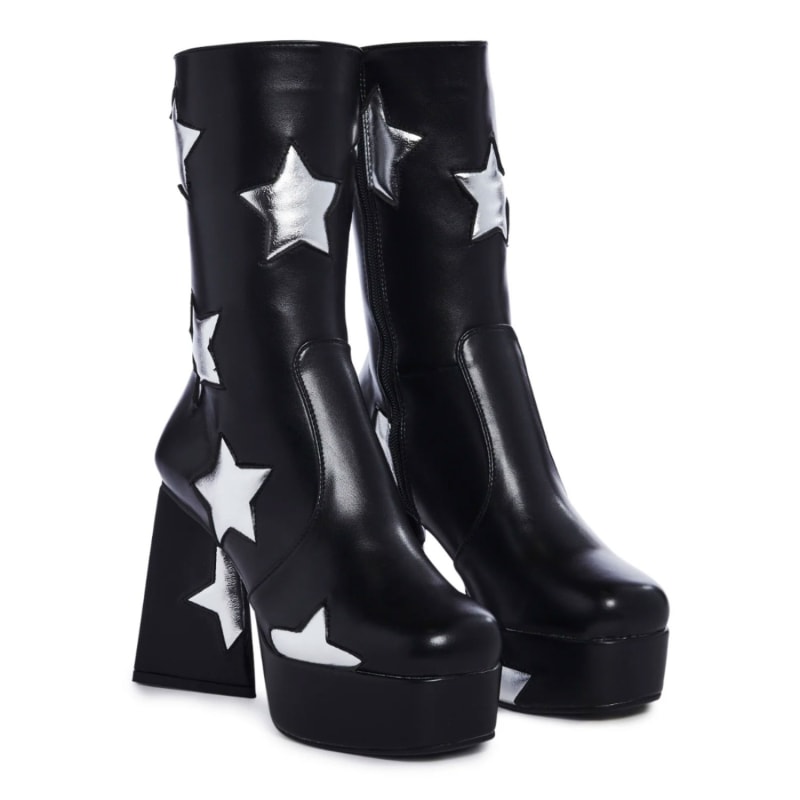 Thumbnail of Seeking Stars Platform Ankle Boots image