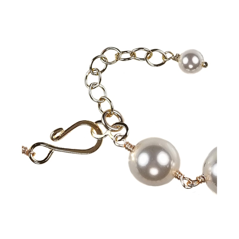 Thumbnail of Selene Crystal Pearl Necklace image