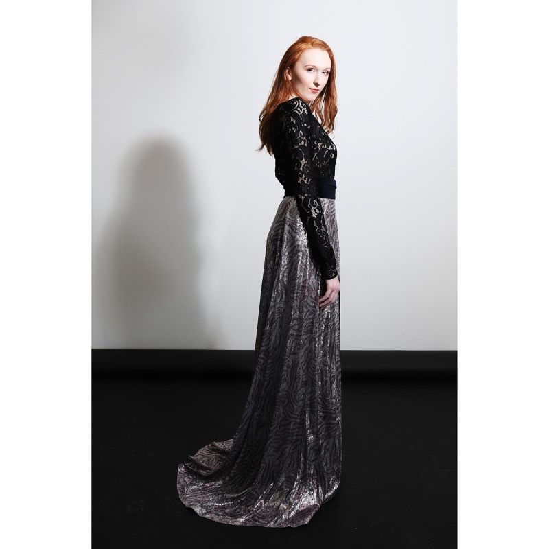 Maxi sequin wrap skirt sales
