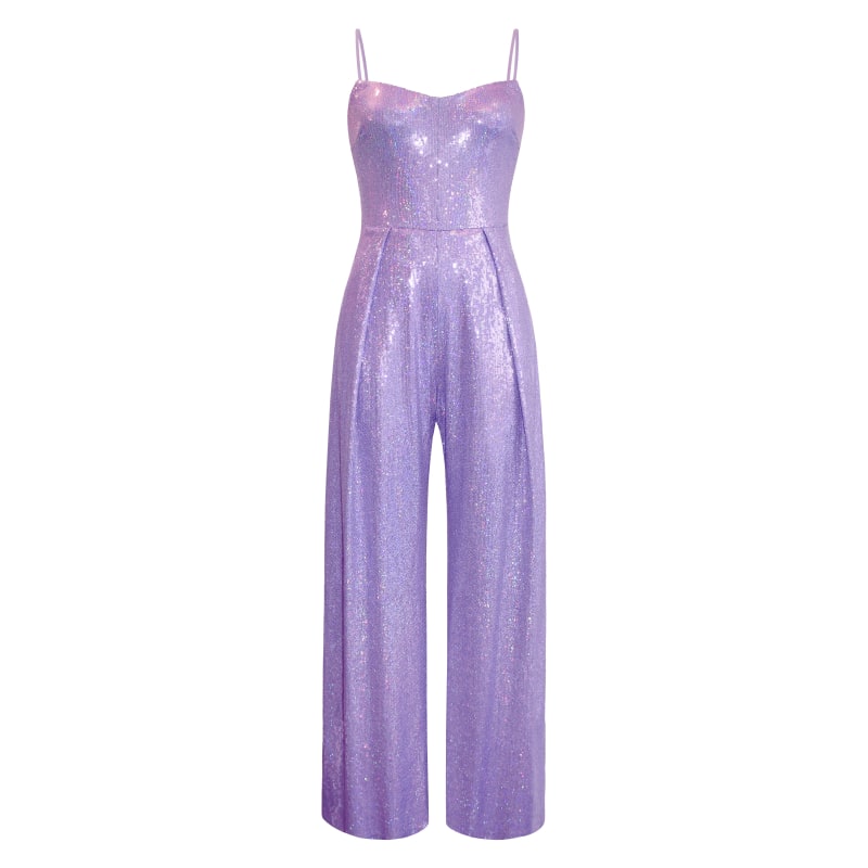 Lavender purple jumpsuit clearance