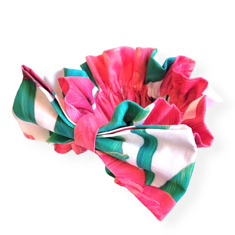 Thumbnail of Serena Scrunchie - Tulip Print image