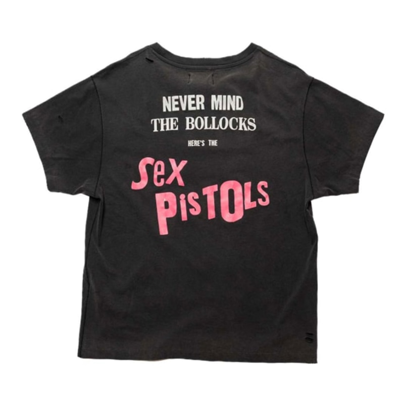 Sex Pistols - Live In Japan - Vintage Band T-Shirt - Heavy Relic Black by  Other