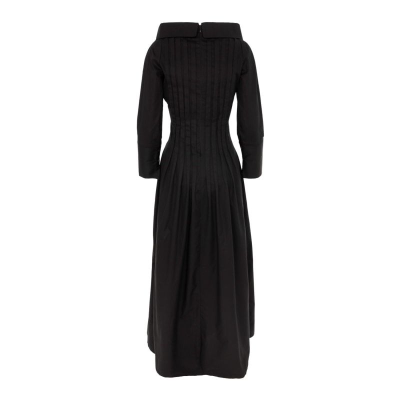 Thumbnail of Seya - Organic Cotton Long Dress In Black image