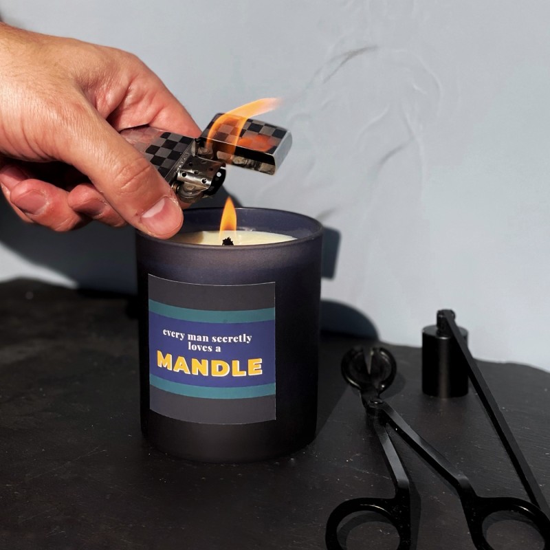 Thumbnail of Mandle - Kefi Large Refillable Man Candle image