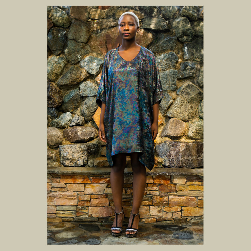 Caftan dress short online
