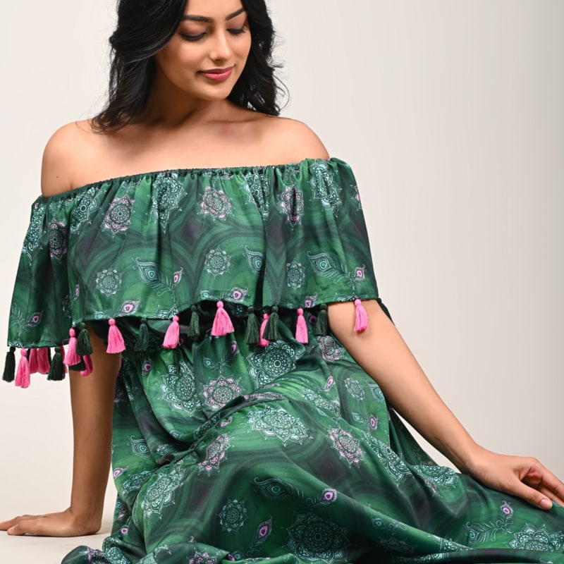 Thumbnail of Shanti Silk Dress - Anahata image