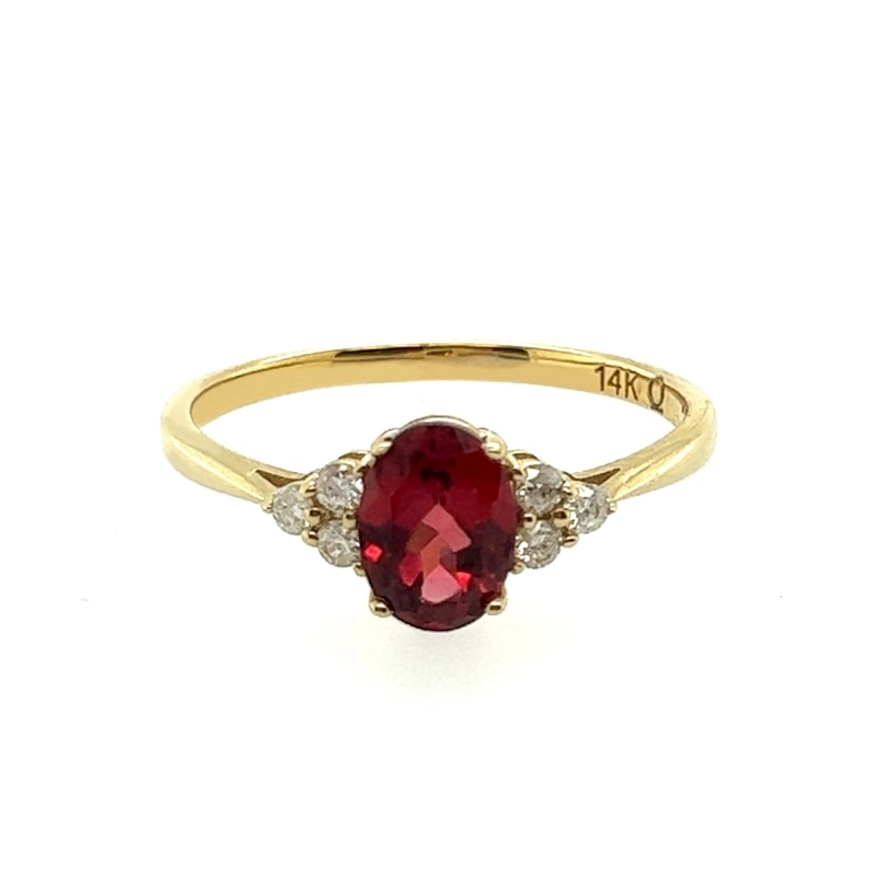 Thumbnail of Artemis Gold & Garnet Ring image