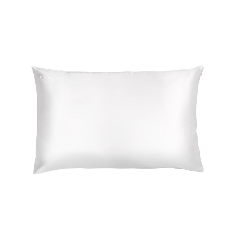 Blissy Standard 100% Mulberry Silk Pillowcase White