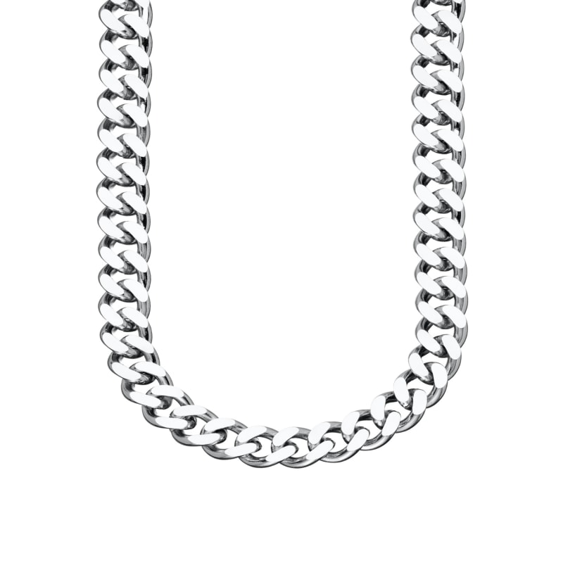 Chunky Necklace Thick Chain Cuban Necklace Curb Chain Layering