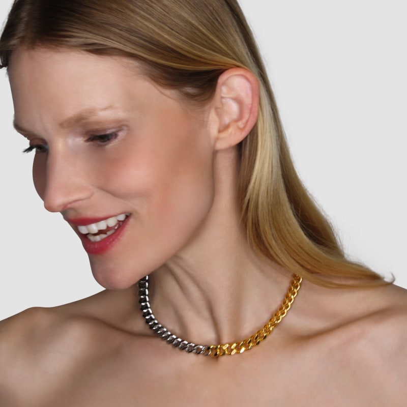 Thumbnail of Silver Gold Chain image