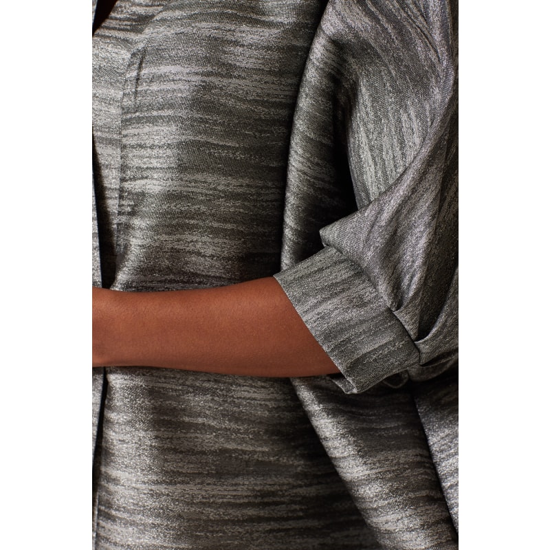 Silver Sand Storm Midi Kimono Jacket | Lioness by TF | Wolf Silver Sand Storm Midi Kimono Jacket | Lioness by TF | Wolf