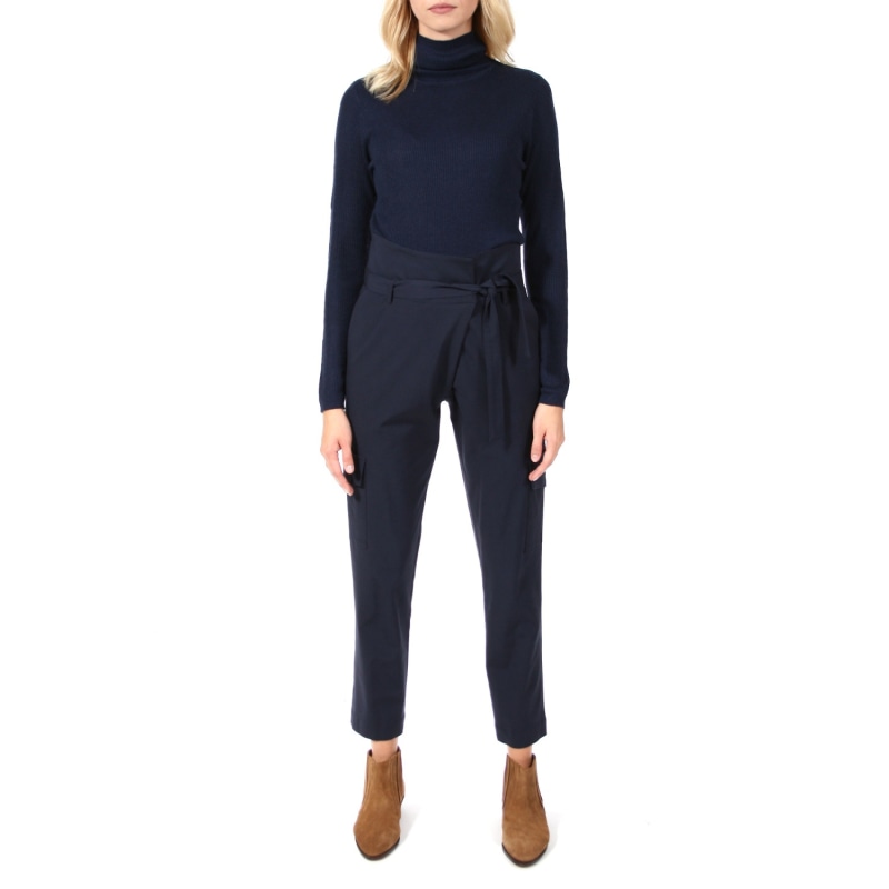 Thumbnail of Simeona Navy Blue Tailored Trousers image