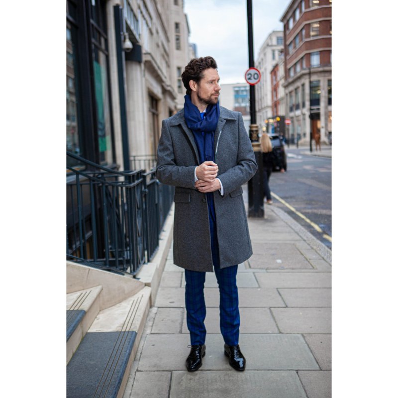 Single breasted overcoat on sale
