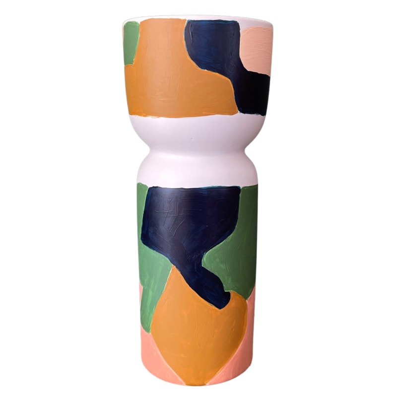 Thumbnail of Hand-Painted Unique Vase image