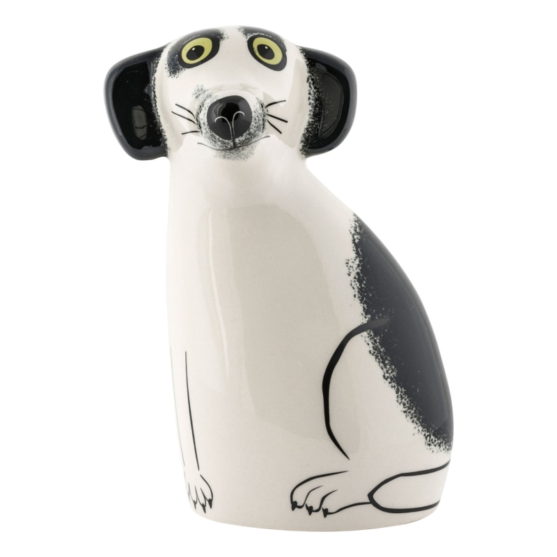 Thumbnail of Black & White Dog Money Box image