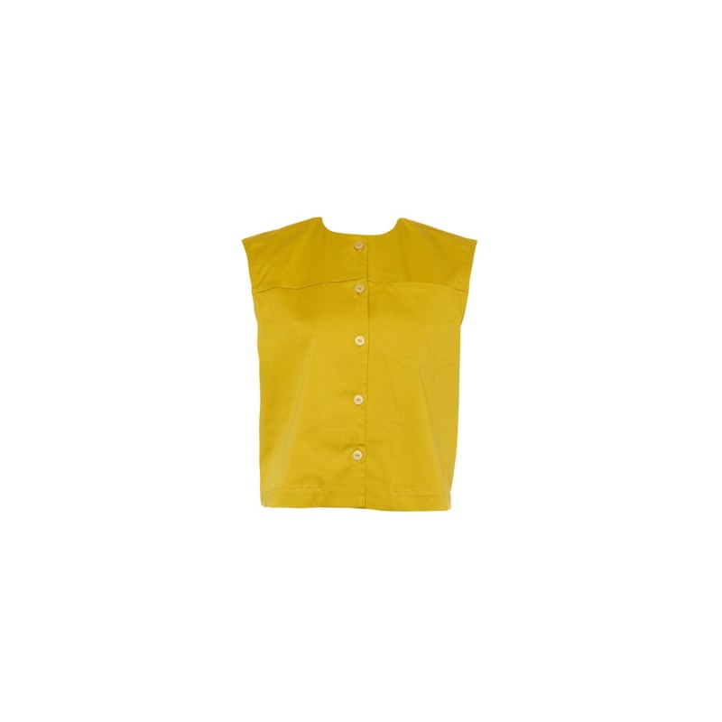 Thumbnail of Sleeveless Shirt – Yellow image