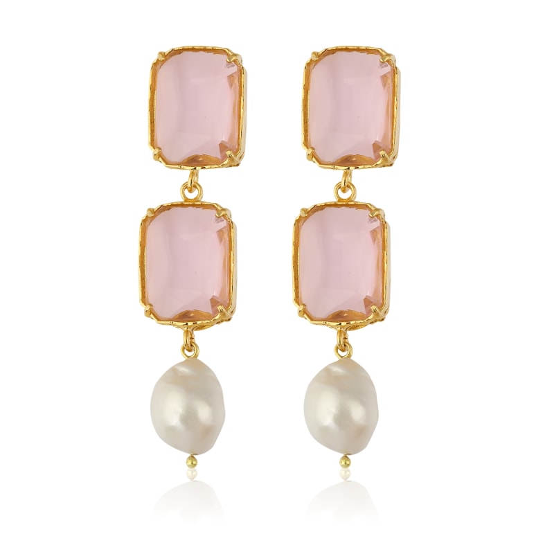 Thumbnail of Sloane Earrings - Rose Pink image