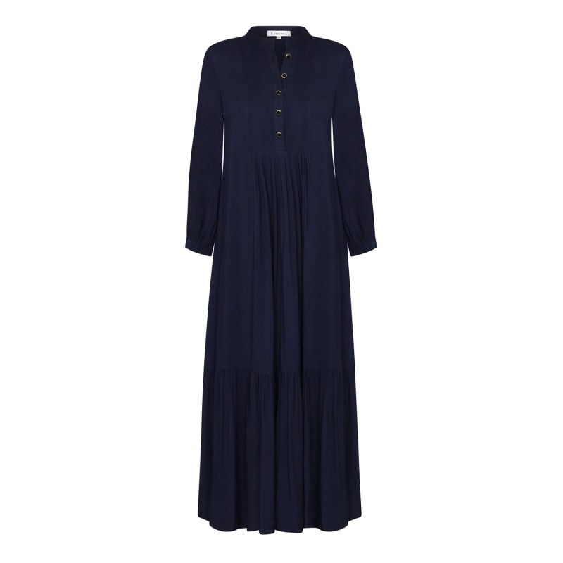 Thumbnail of Claude Dress Navy Rayon image