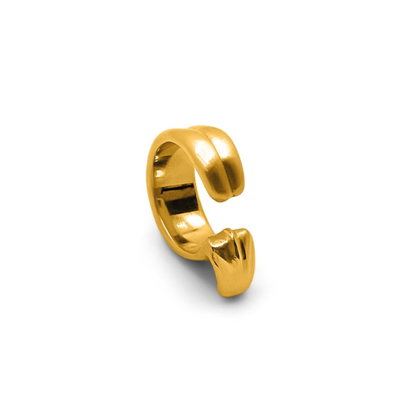 Thumbnail of Slurp Ear Cuff - Gold image
