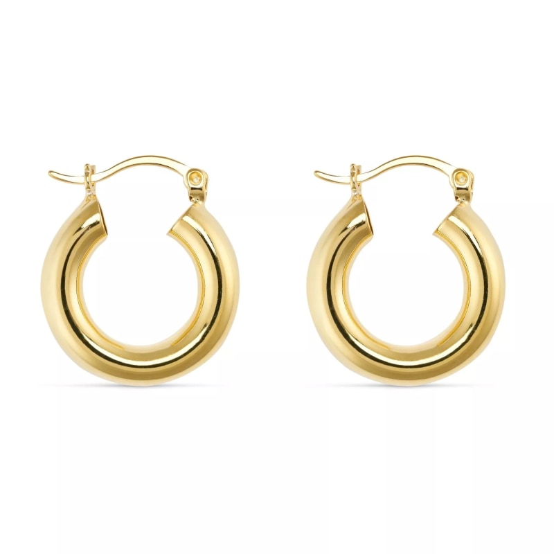 Gold hoops small best sale