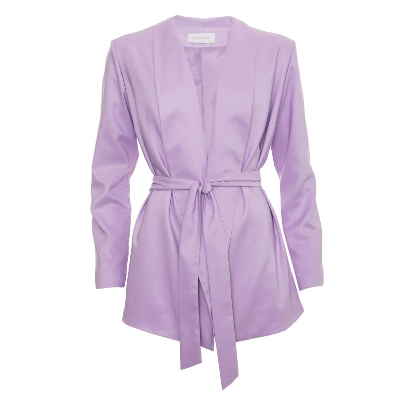 Thumbnail of The Confidence Suit - Blazer In Lilac image