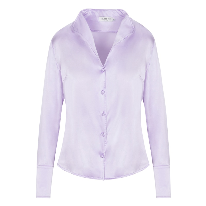 Thumbnail of Sofr Collar Blouse - Lavender! image