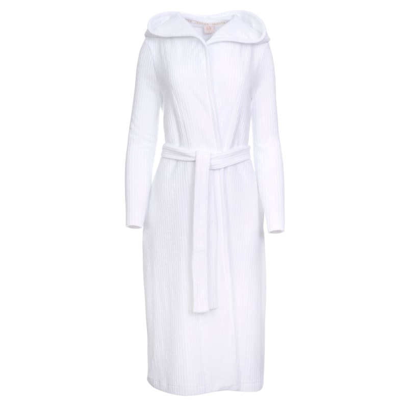 Soft Dressing Gown With Hood Cotton Terry by Oh Zuza night day