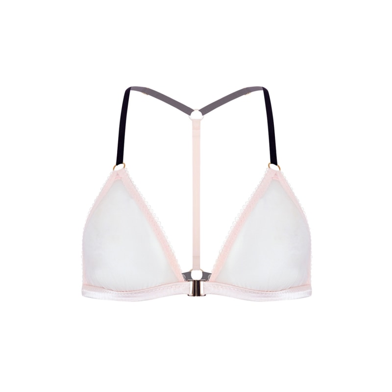 Triangle mesh bralette on sale