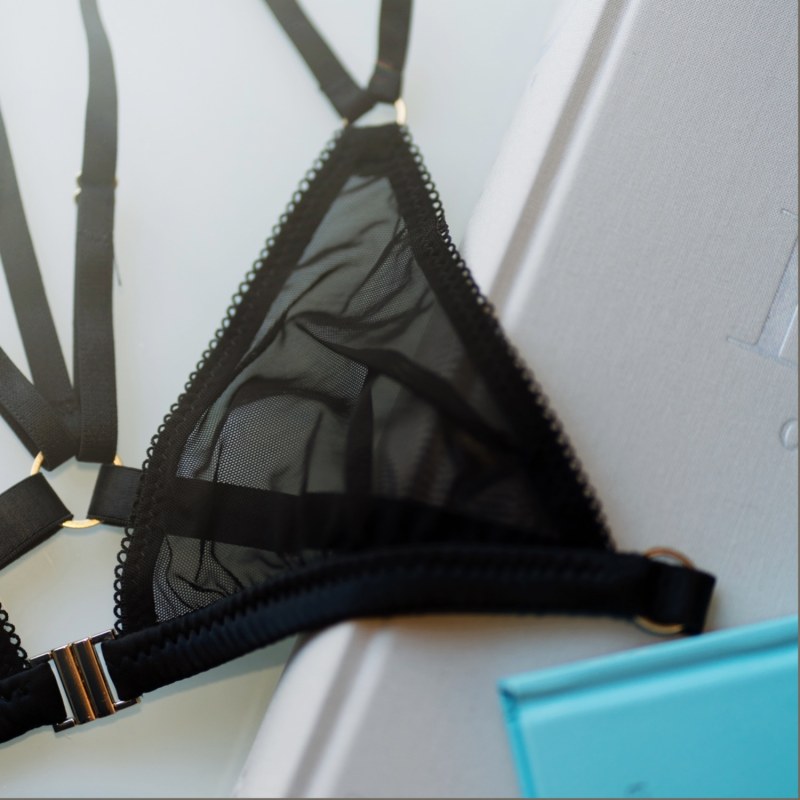 Thumbnail of Soft Mesh Triangle Bralette image