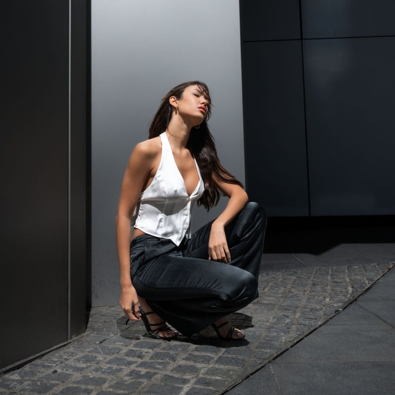 Halter waistcoat hotsell