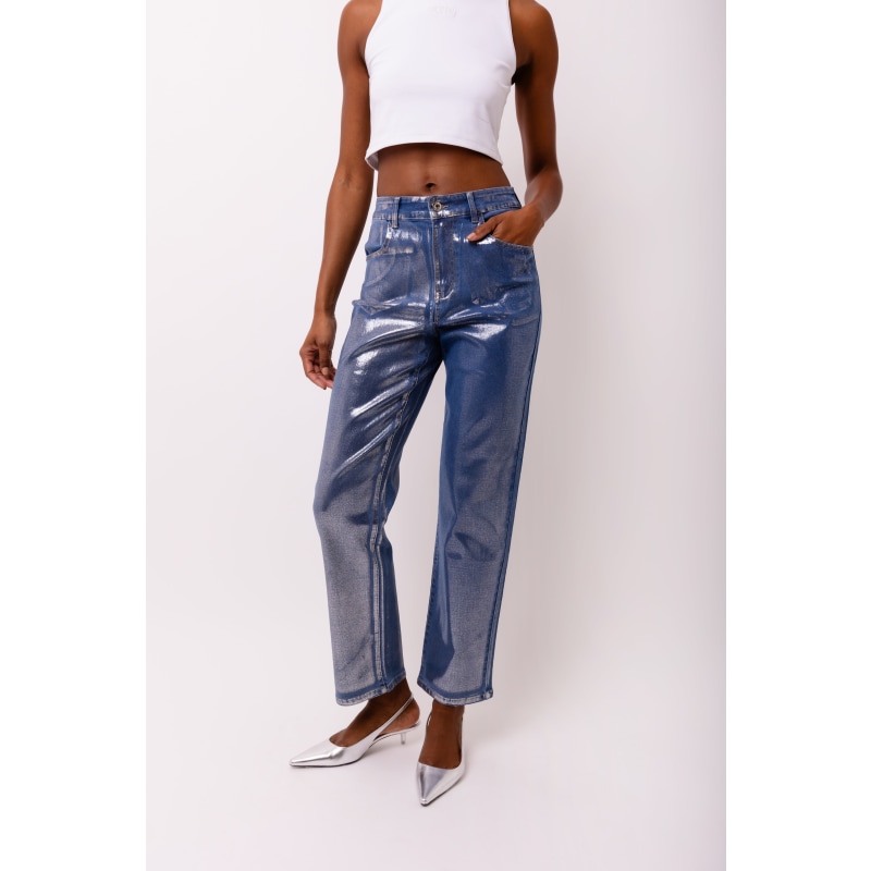 Thumbnail of Soho Denim Metallic Trousers image