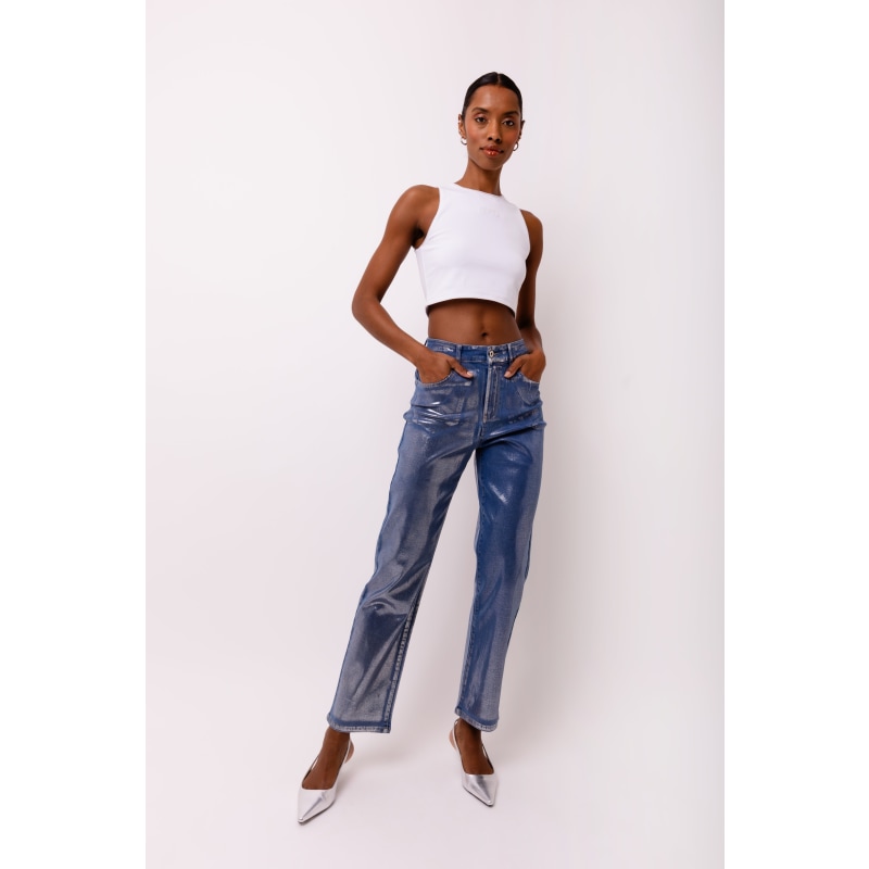 Thumbnail of Soho Denim Metallic Trousers image