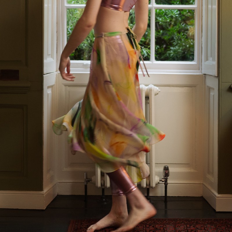 Thumbnail of Solstice Silk Skirt image