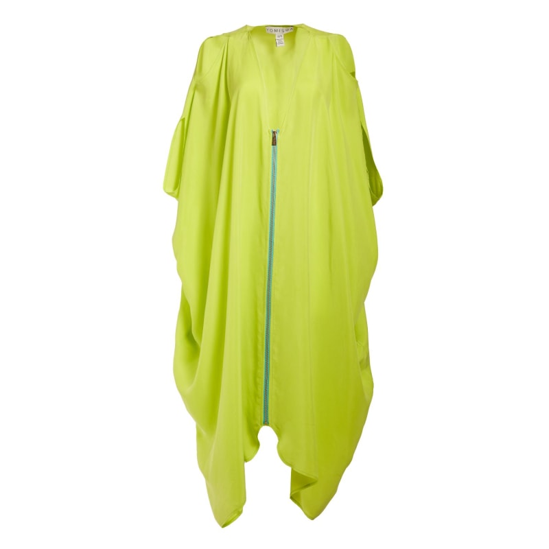 Sonoran Zip Caftan Kaftan In Yellow Lotus by Yomisma