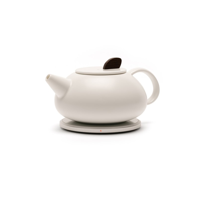 Thumbnail of Leiph Self-Heating Teapot Set-Jasmine White image