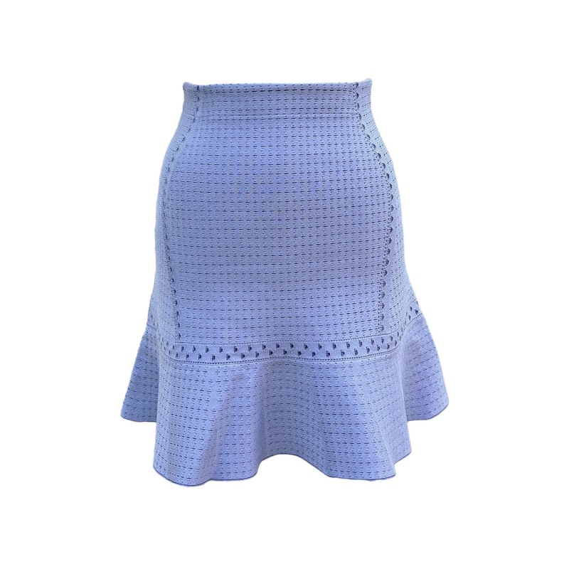 Thumbnail of Sophia Fit & Flare Skirt In Serenity Blue image