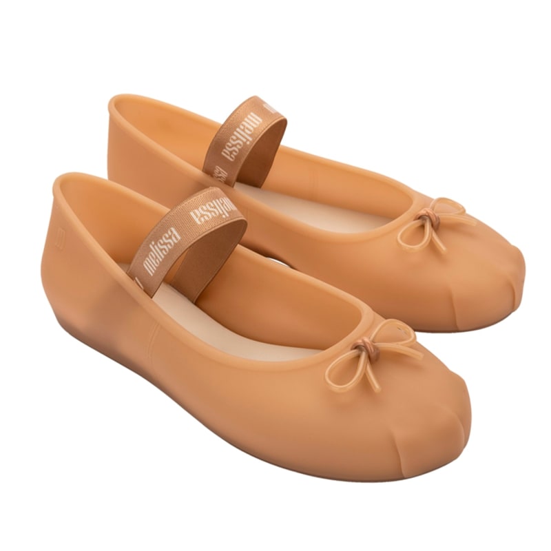 Sophie Ballet Flats - Milky Beige | MELISSA | Wolf & Badger