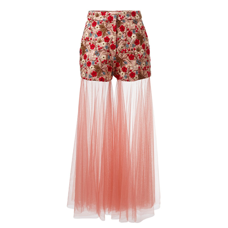 Thumbnail of Veiled Shorts Pink image