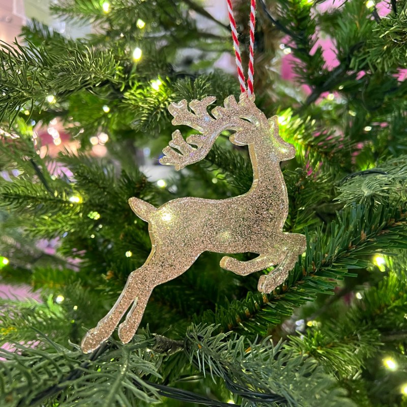 Reindeer ornaments clearance