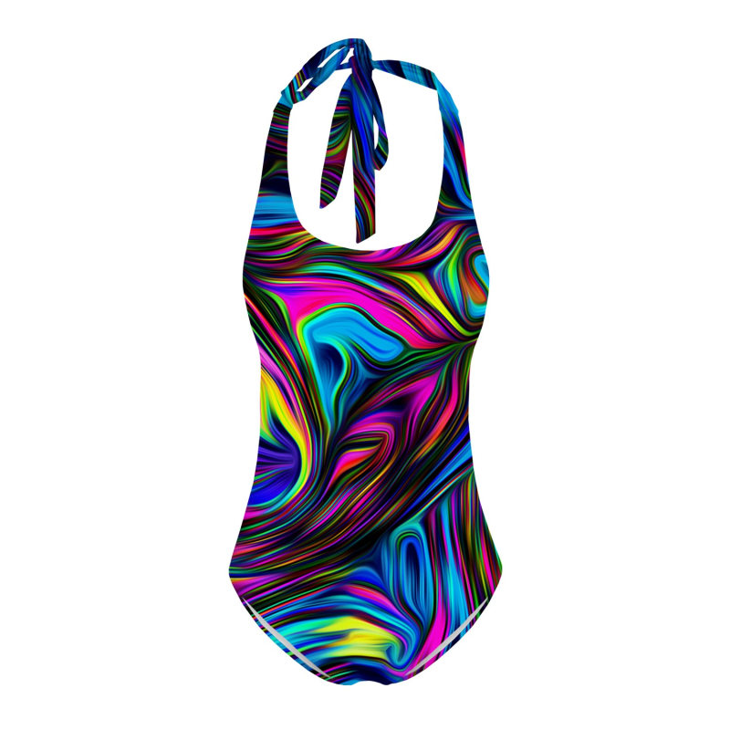 Thumbnail of Spill The Tint Open Back Swimsuit image