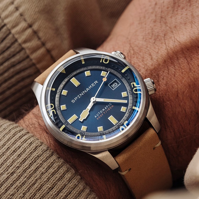 Spinnaker Bradner Men s Automatic Tidal Blue Watch by Spinnaker
