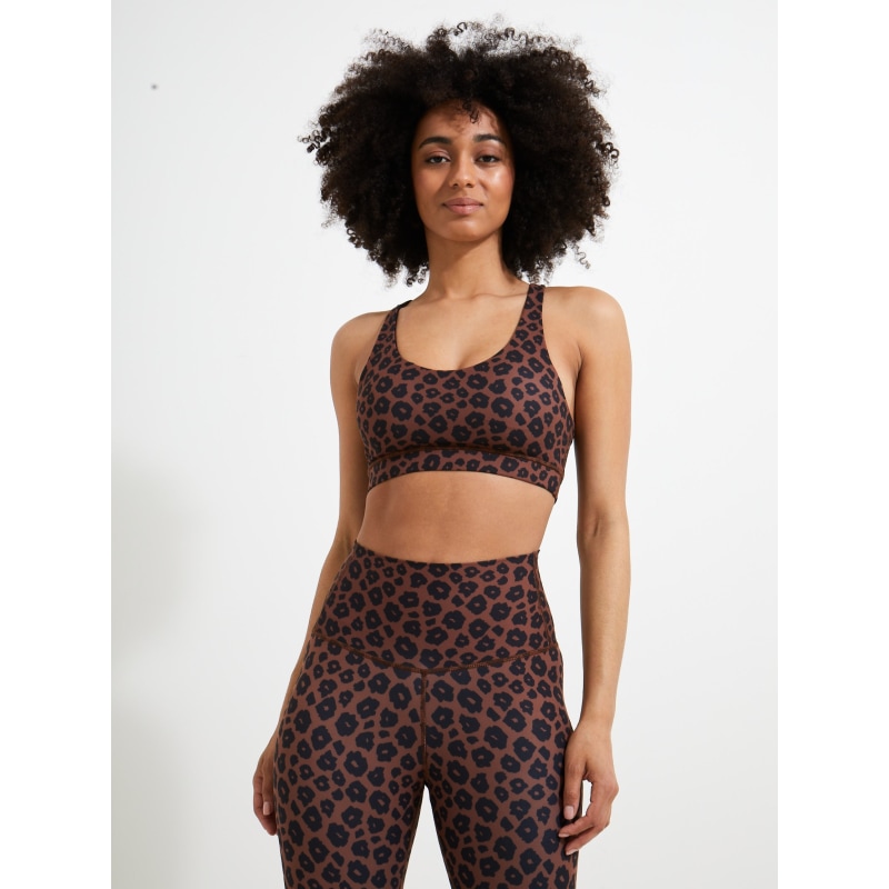 Sports Bra Leopard Print by Lula Ru