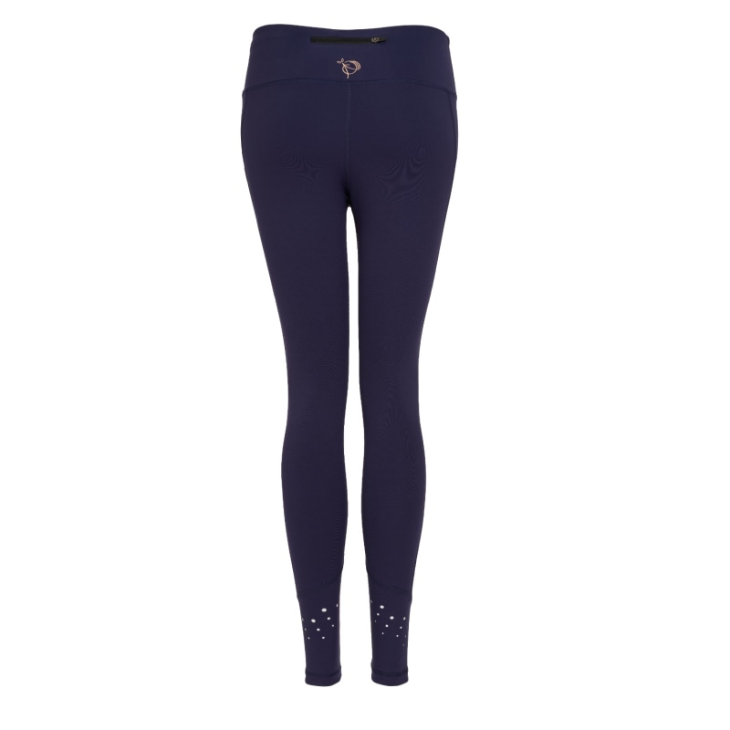 High Rise Laser Navy Full Length Leggings | Perky Peach | Wolf & Badger