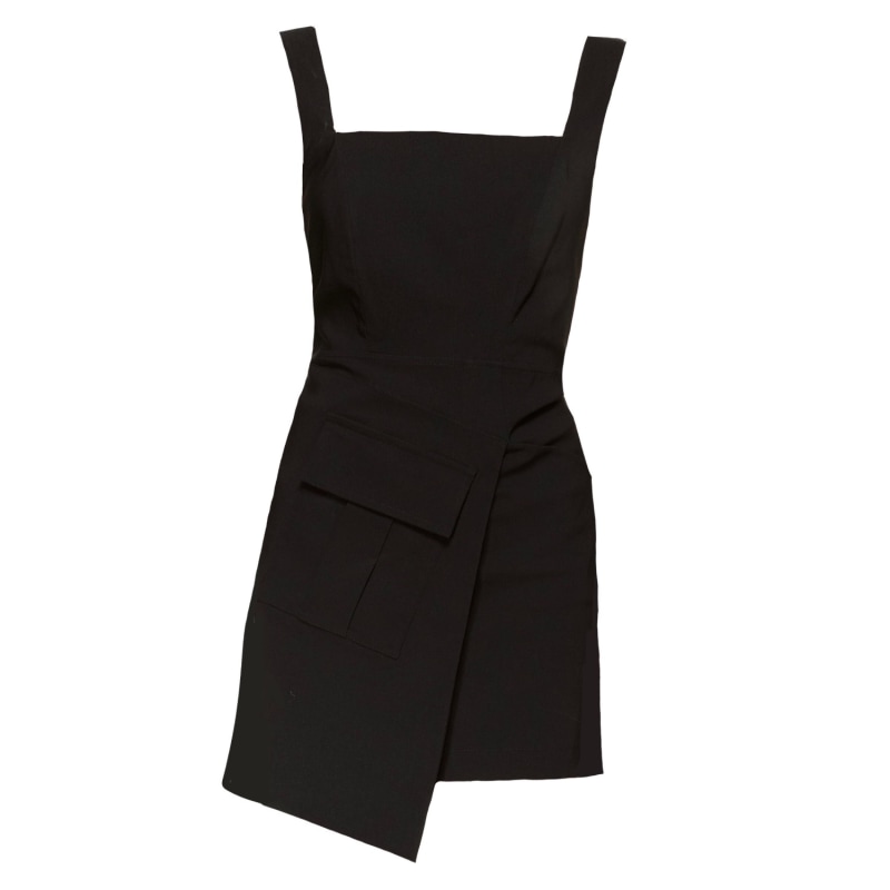 Thumbnail of Square Black Mini Dress image