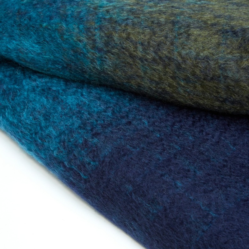 Thumbnail of Large Mohair Shaded Throw In Midnight image