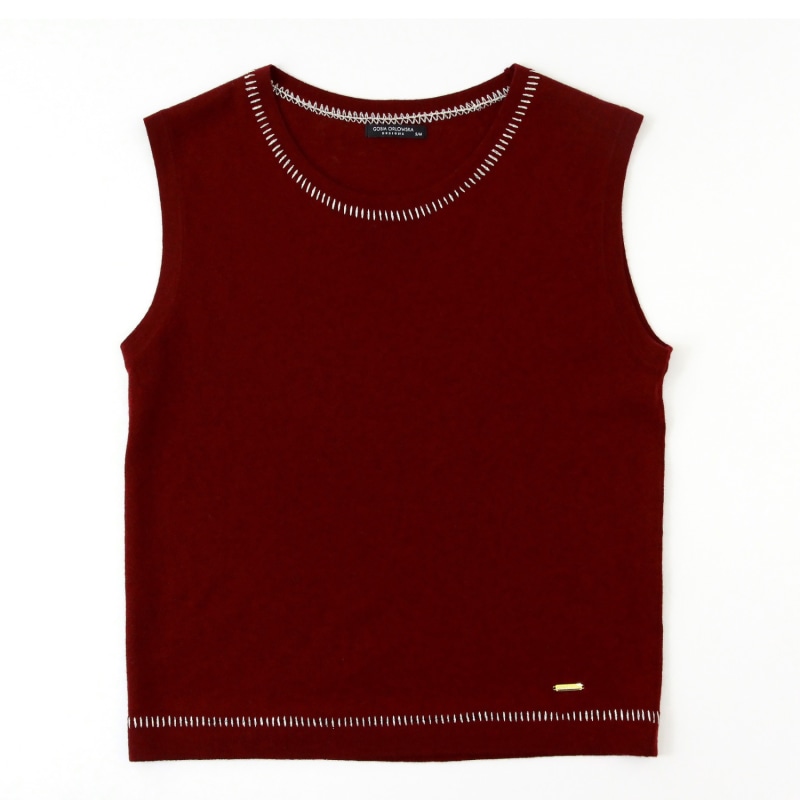 Thumbnail of Crew Vest Top - Red image