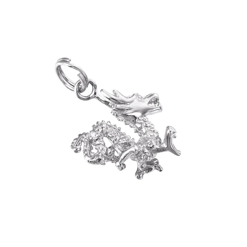 Sterling Silver Dragon Charm