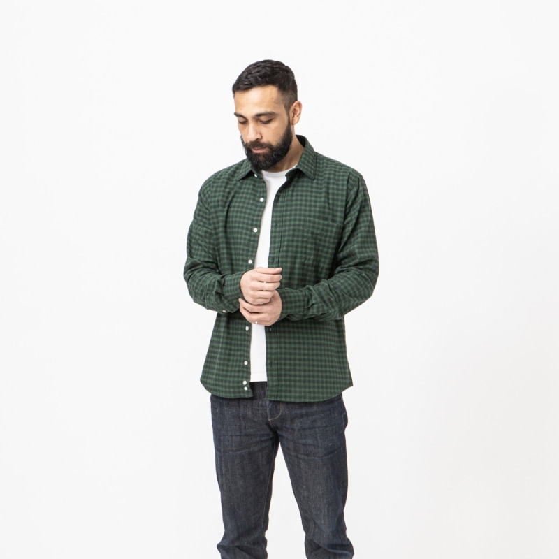 Thumbnail of Gingham Shirt - Green image